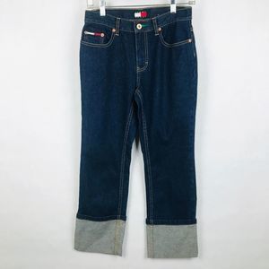 Tommy Girl Hilfiger Vintage Cuffed Jeans